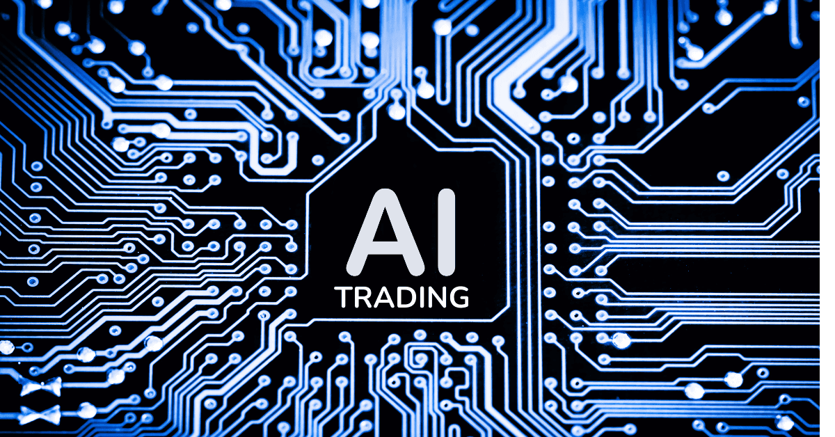 Futuristic AI Trading Interface